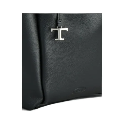 Logo Charm Tote Bag
