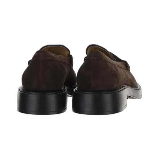 Round-Toe Slip-On Loafers