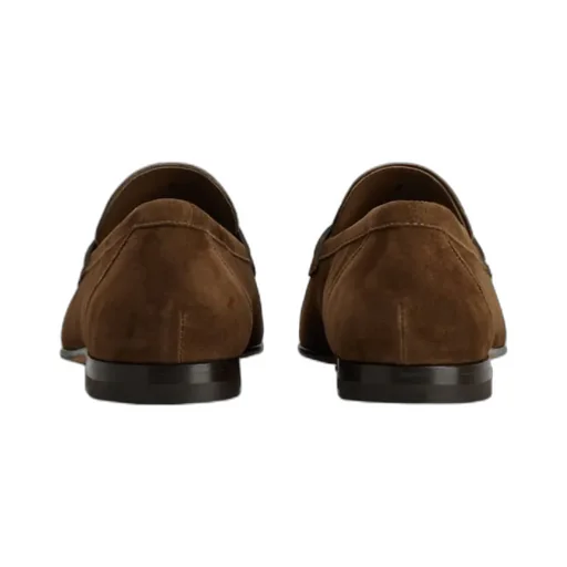 Round-Toe Slip-On Loafers