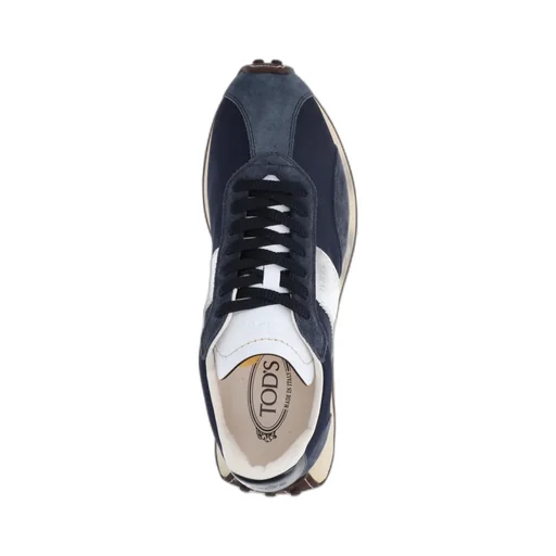 Gommino Panelled Low-Top Sneakers