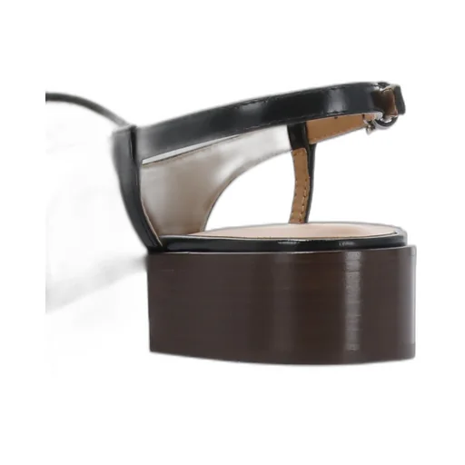 Slingback Strap Fastening Flat Shoes