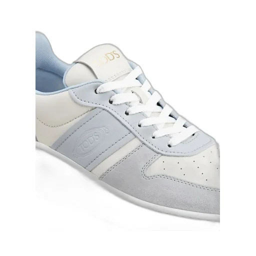 Round-Toe Lace-Up Sneakers