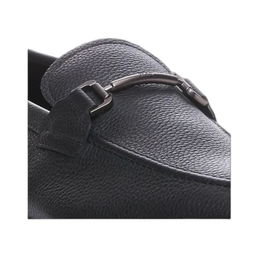 Logo Engraved Loafers