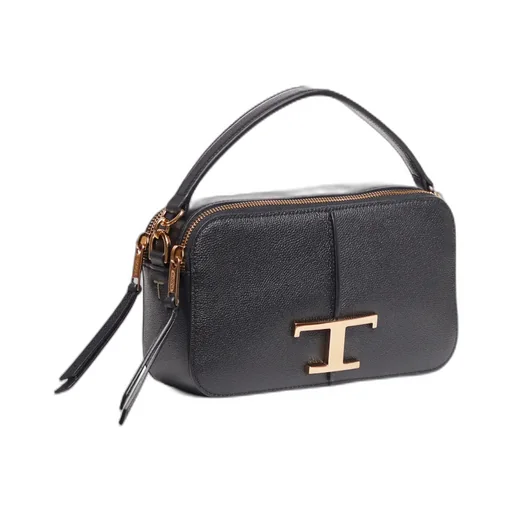 Logo-Plaque Zipped Camera Bag
