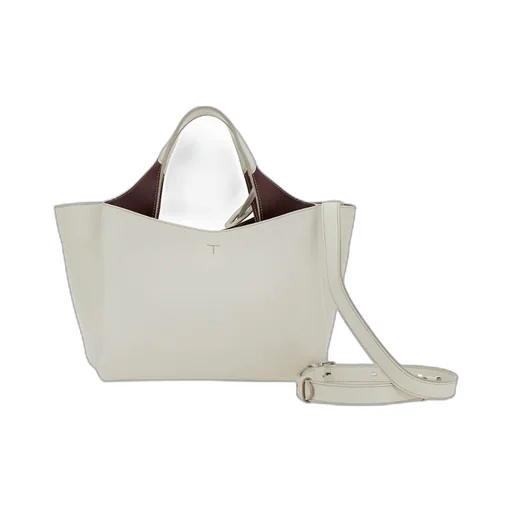 Logo Plaque Top Handle Bag