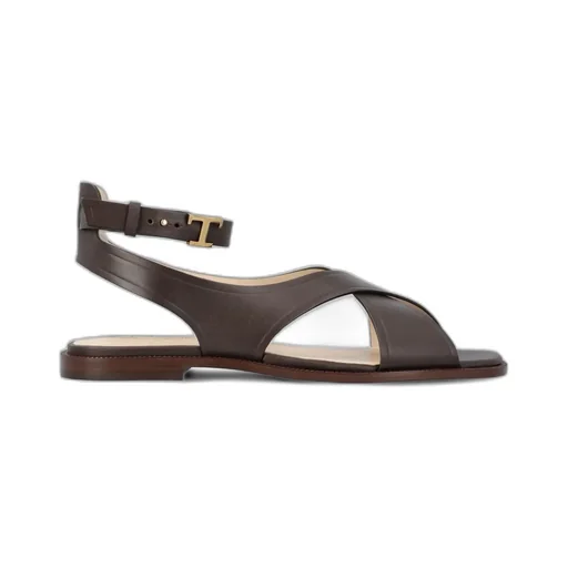Logo-Plaque Slingback Sandals