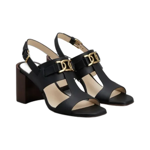 Kate Logo Plaque Sandals