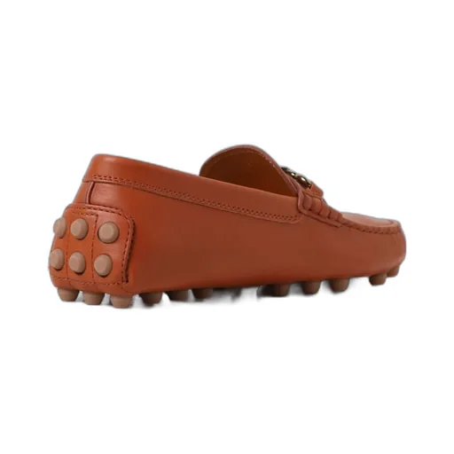 Gommino Logo Plaque Slip-On Loafers