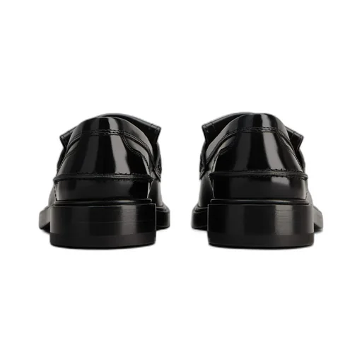 Logo-Plaque Slip-On Loafers