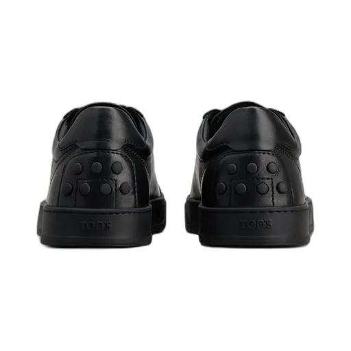 Round-Toe Lace-Up Sneakers