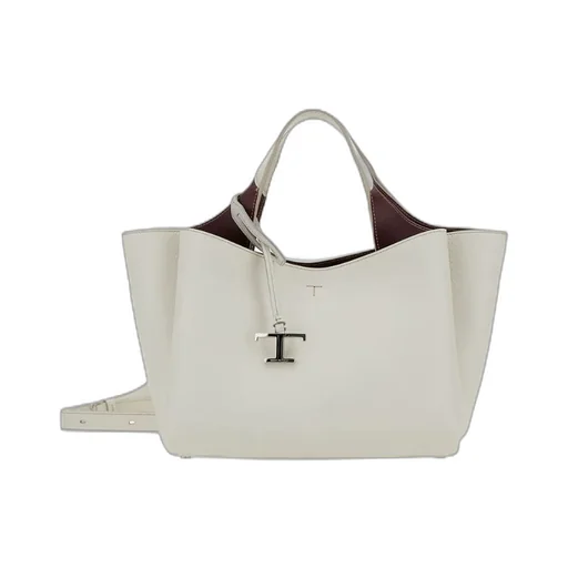 Logo Plaque Top Handle Bag