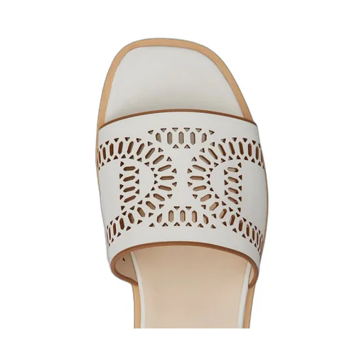 Laser-Cut Open-Toe Sandals
