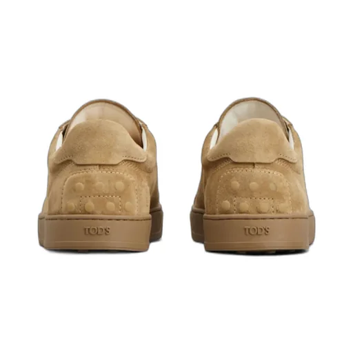 Logo Printed Round Toe Sneakers