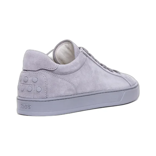 Logo Printed Round Toe Sneakers