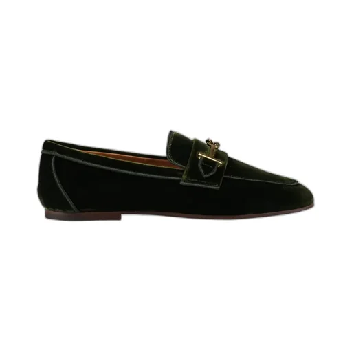 Round-Toe Slip-On Loafers