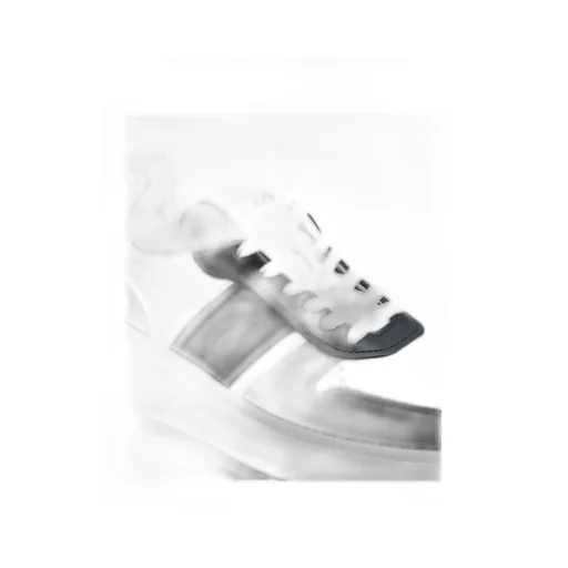 Two Toned Panelled Sneakers