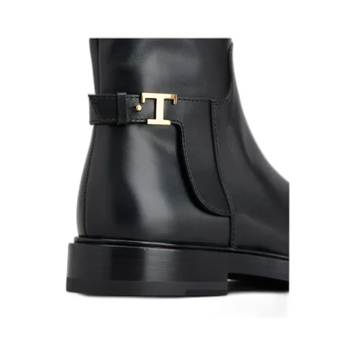Logo Plaque Ankle Boots