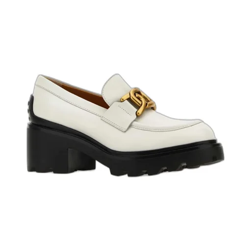 Thick-Heeled Loafers