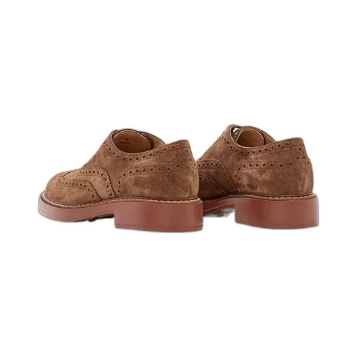 Round Toe Lace-Up Brogues