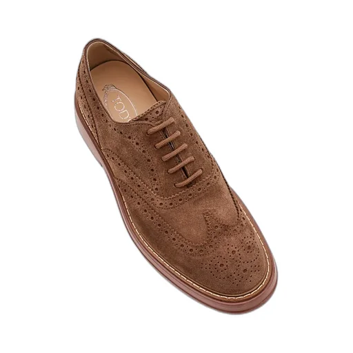 Round Toe Lace-Up Brogues