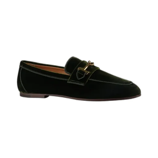 Round-Toe Slip-On Loafers