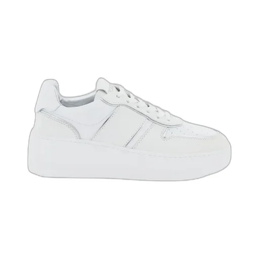 Logo Embossed Platform Sneakers