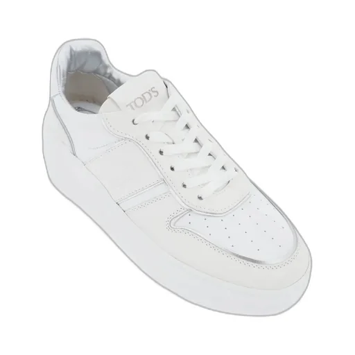 Logo Embossed Platform Sneakers