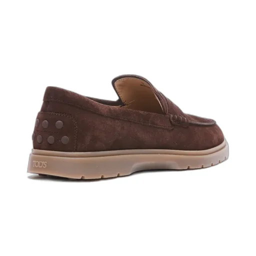 Suede Penny Loafers