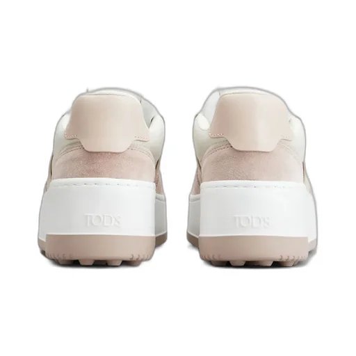 Round-Toe Lace-Up Sneakers