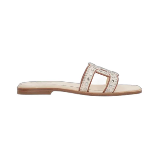 Studded Slip-On Sandals