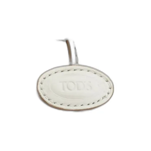 Logo-Patch Leather Bucket Bag