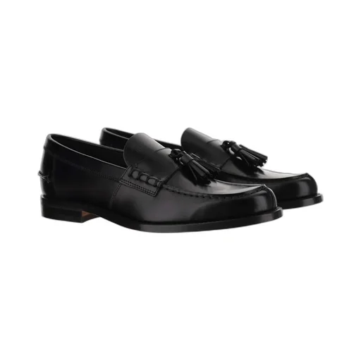 Round Toe Slip-On Loafers