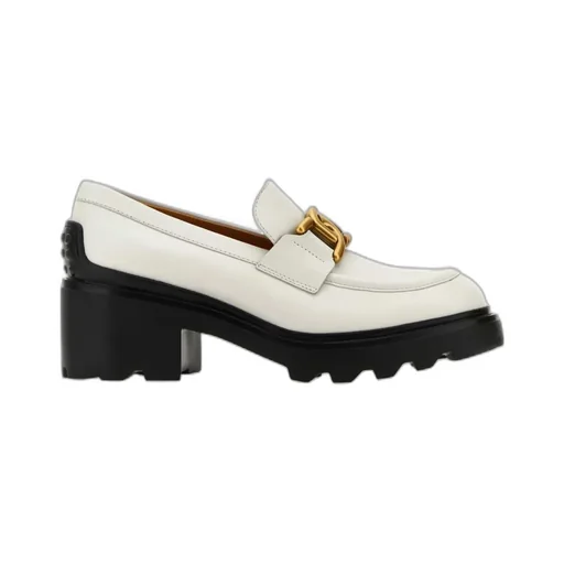 Thick-Heeled Loafers