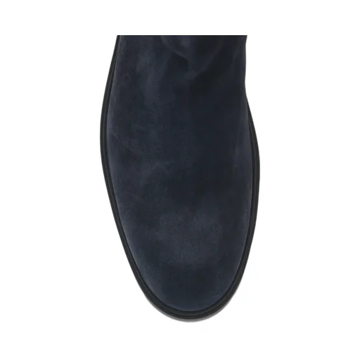 Tronchetto Round Toe Boots