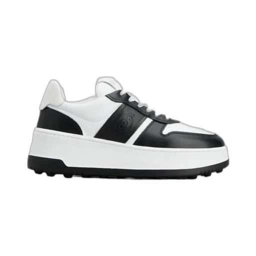 Two Toned Panelled Sneakers
