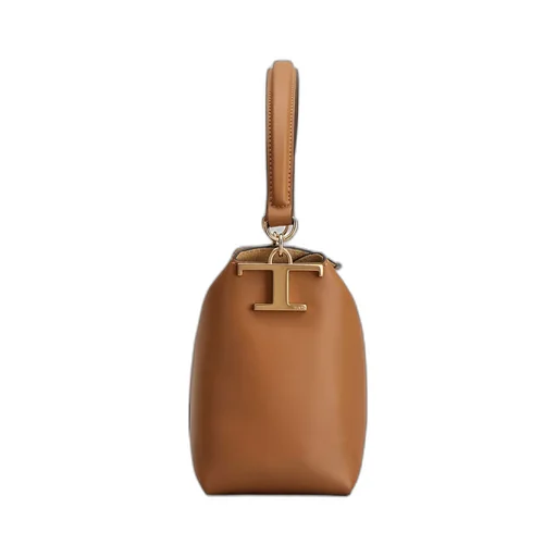 Logo-Plaque Top Handle Bag