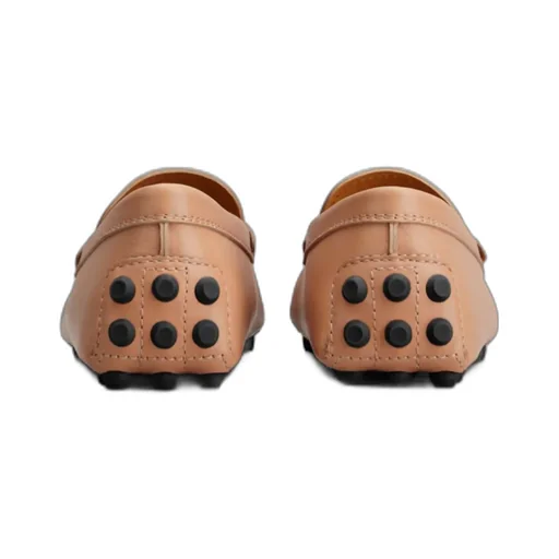 Moccasins Logo Embossed Loafers