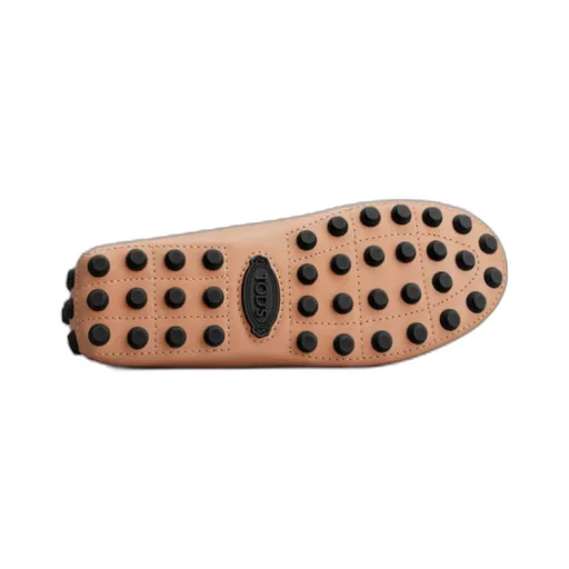 Moccasins Logo Embossed Loafers