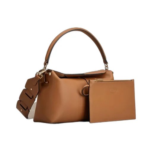 Logo-Plaque Top Handle Bag