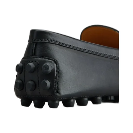 Penny-Slot Leather Loafers