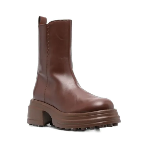 Platform Ankle Boots