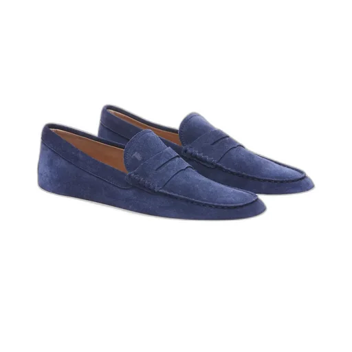 Gommino Round Toe Penny Loafers