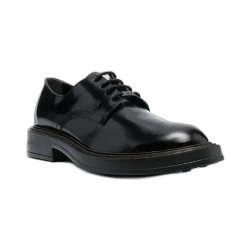 Almond Toe Lace-Up Oxford Shoes