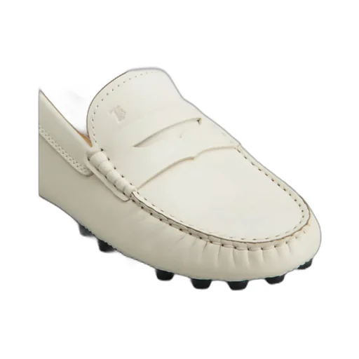 Moccasins Logo Embossed Loafers