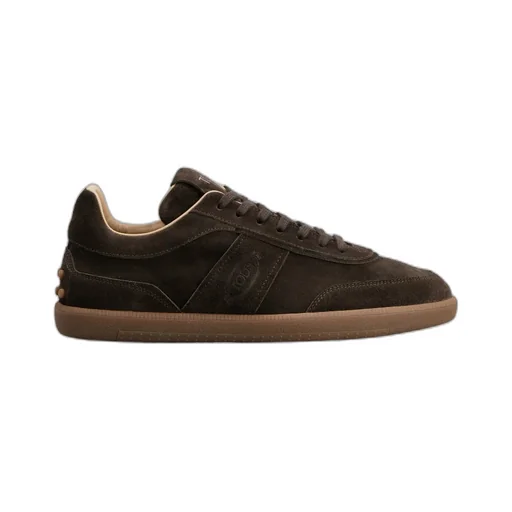 Almond-Toe Lace-Up Sneakers