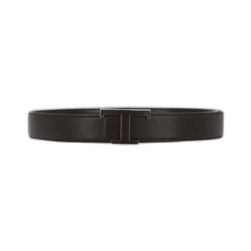 Logo-Plaque Buckled Belt