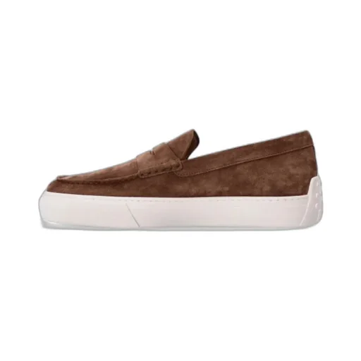 Gommino Round Toe Penny Loafers