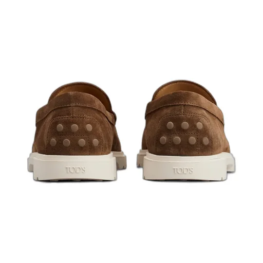 Logo Embossed Slip-On Loafers