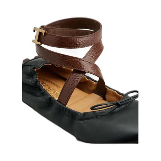 Gommino Wraparound Style Ballerina Shoes