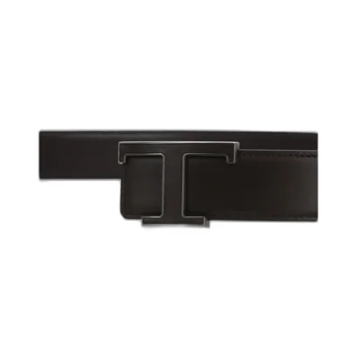 Logo-Plaque Buckled Belt